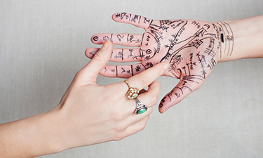Understanding Palm Reading Chart explaining palm reading chart